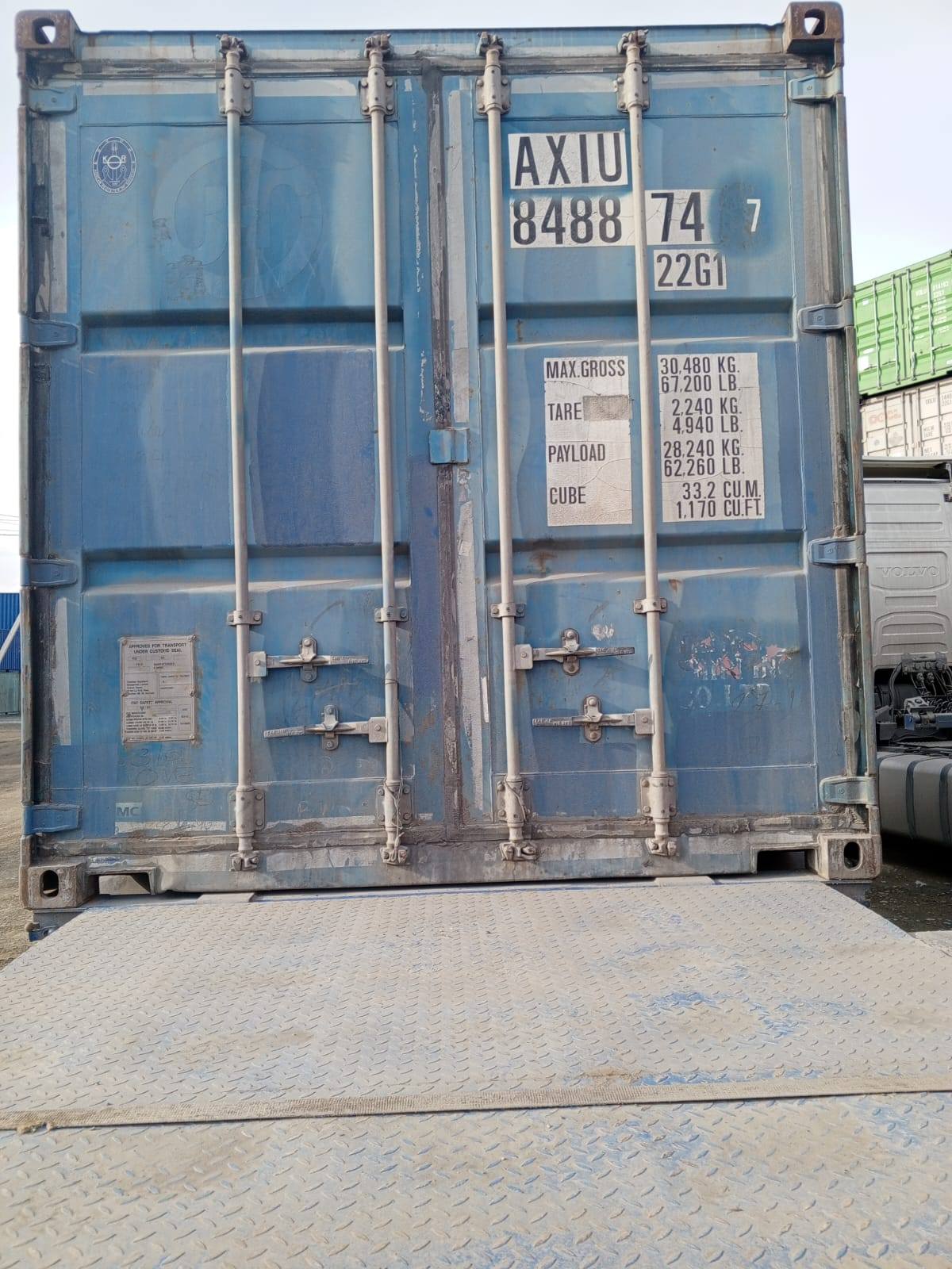 Морской контейнер AXIU8488747